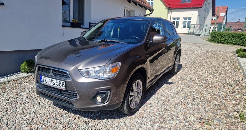 Mitsubishi ASX cena 39996 przebieg: 248000, rok produkcji 2013 z Piechowice małe 781